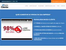 Tablet Screenshot of buscacliente.com.br